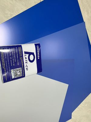부드러운 인쇄 단일 코트 CTP 플레이트 20-25 C 개발 온도와 0.15-0.30mm 판 두께