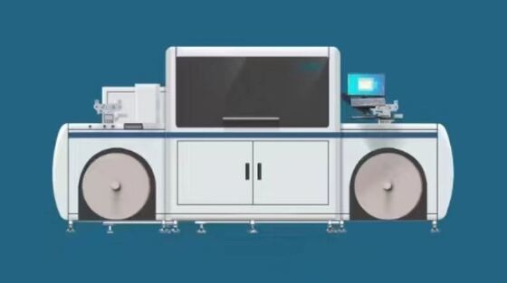 최대 인쇄 속도 6001200dpi 100mmin 디지털 인쇄기, 수성 안료 잉크 및 시각적 조작 인터페이스를 활용하여 인쇄 품질 향상