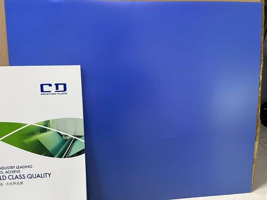 0.15-0.30mm CTP 인쇄판 파란색 단일 코트 18개월 유효기간