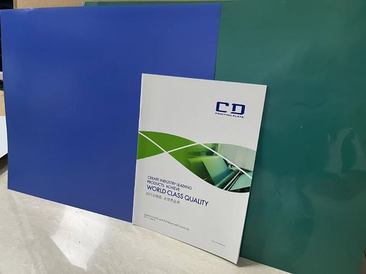 상업용 인쇄와 함께 단일 코트 열 CTP 인쇄판