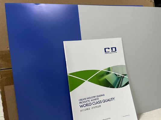 지속가능한 신문 인쇄를 위한 환경 친화적 인 공정 없는 인쇄판