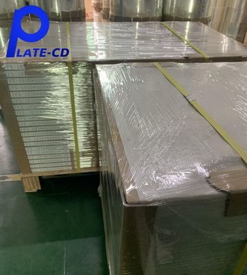 일반 잉크 350000 인프라 굽지 않은 CTP 판 두 배 코팅 프로세스