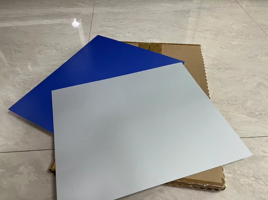 0.15mm 알루미늄 흰색 오프셋 인쇄용 공정 없는 CTP 인쇄판