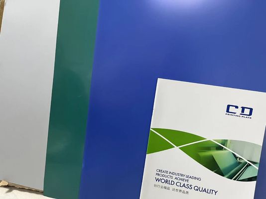 알루미늄 소재 CTCP 판 UV CTP 판 (400-410nm UV 레이저용, 100,000~200,000회 인쇄 가능)