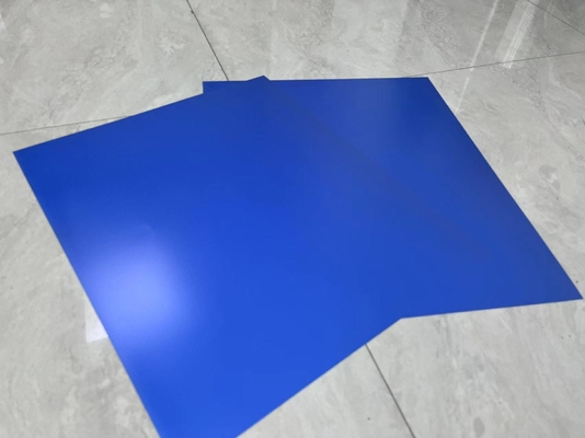 파란색 알루미늄 열 CTP 판 뚫린 디자인 150000 인쇄 시간 0.15-0.40mm