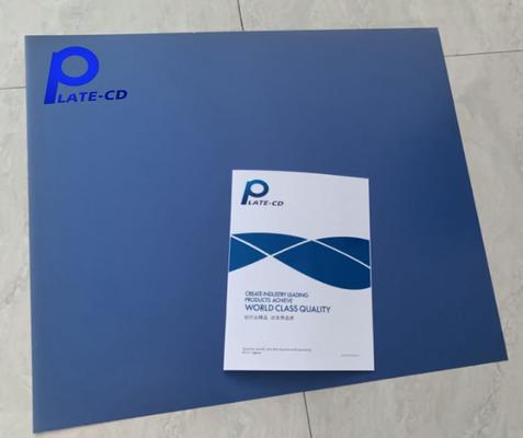 CTCP 인쇄판 120-140mJ/cm2 레이저 에너지와 오프셋 인쇄를 위한 긍정적 스타일