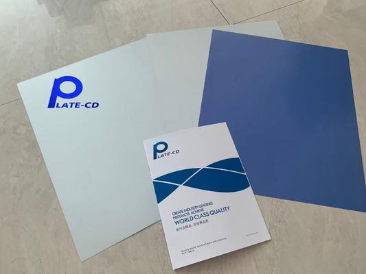 22-25s 생산 시간 및 100,000-200,000 인쇄 실행 길이와 함께 어떤 열 판 설정에 대한 공정 CTP 판