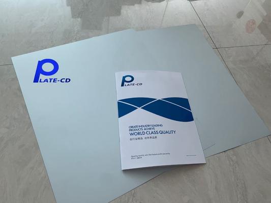 개발기 없는 프로세스리스 인쇄판 CTP 플레이트 0.15mm / 0.30mm 두께 최대 코일 폭 1350mm