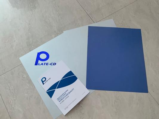 18개월 유효기간 및 10만~20만 매 인쇄 수명, 22~25초 생산 시간의 무현상 CTP 플레이트